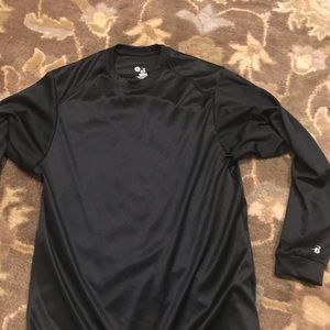 Long sleeve dri fit soccer jersey